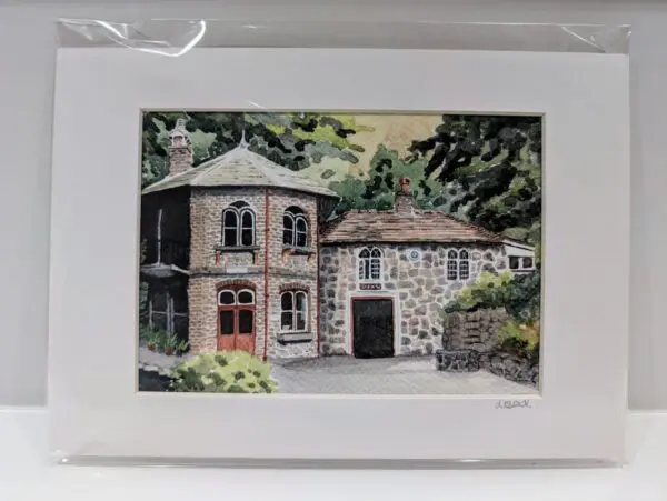 St Ann's Well Malvern Signed Print