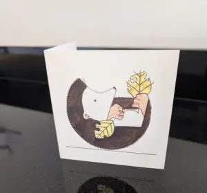 Hedgehog Card