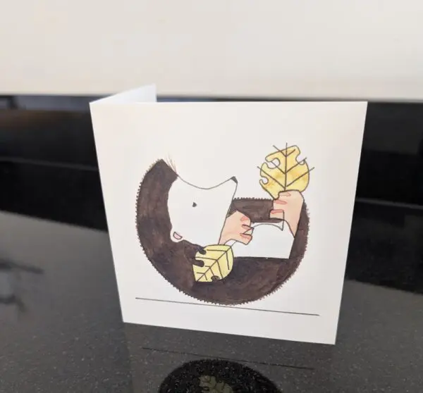 Hedgehog Card