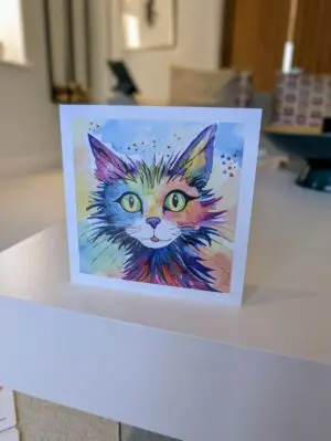 Bright Cat Card