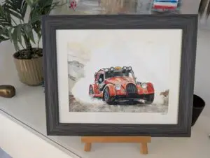 Morgan CX-T Framed Print 14 x 11
